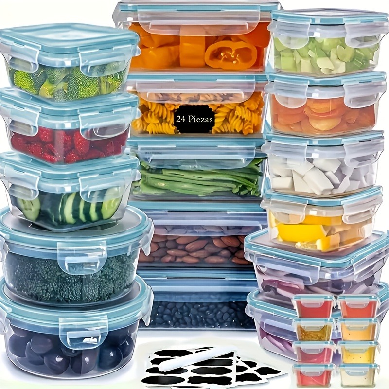 48-delige BPA-vrije voedselbew - Food Storage In Pantry recensie en prijs
