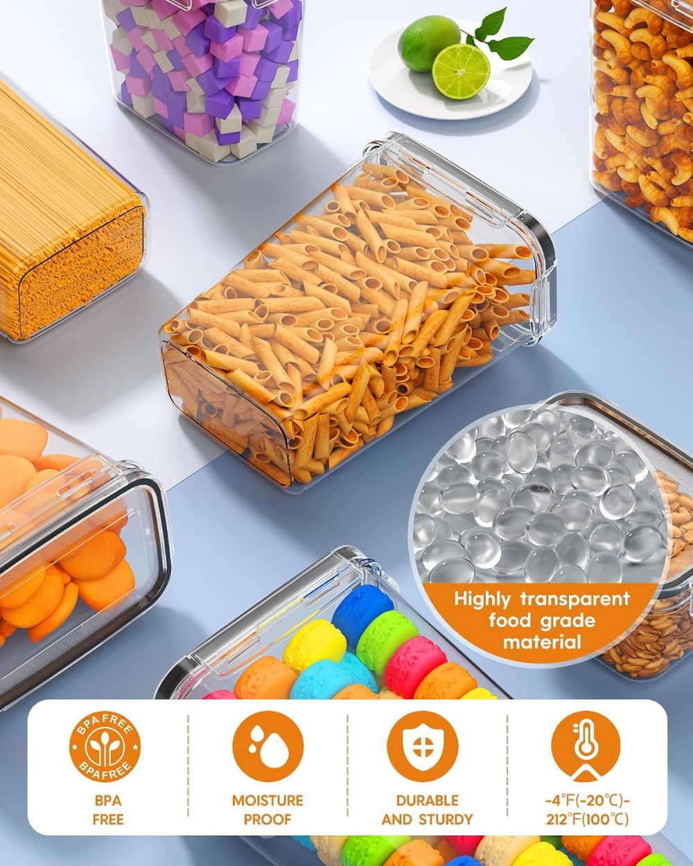 24 stuks luchtdichte voorraadd - Food Storage And Container recensie en prijs