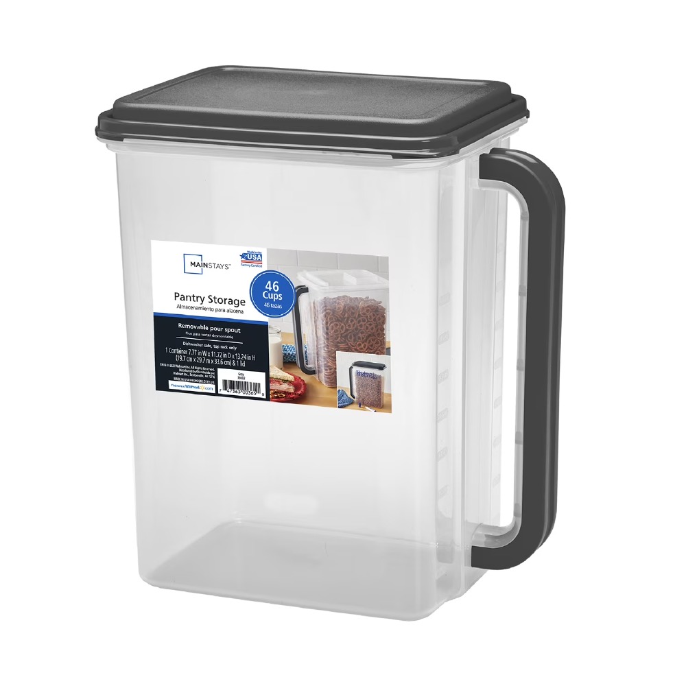 Grote plastic voedselvoorraadc - Food Storage In Pantry recensie en prijs
